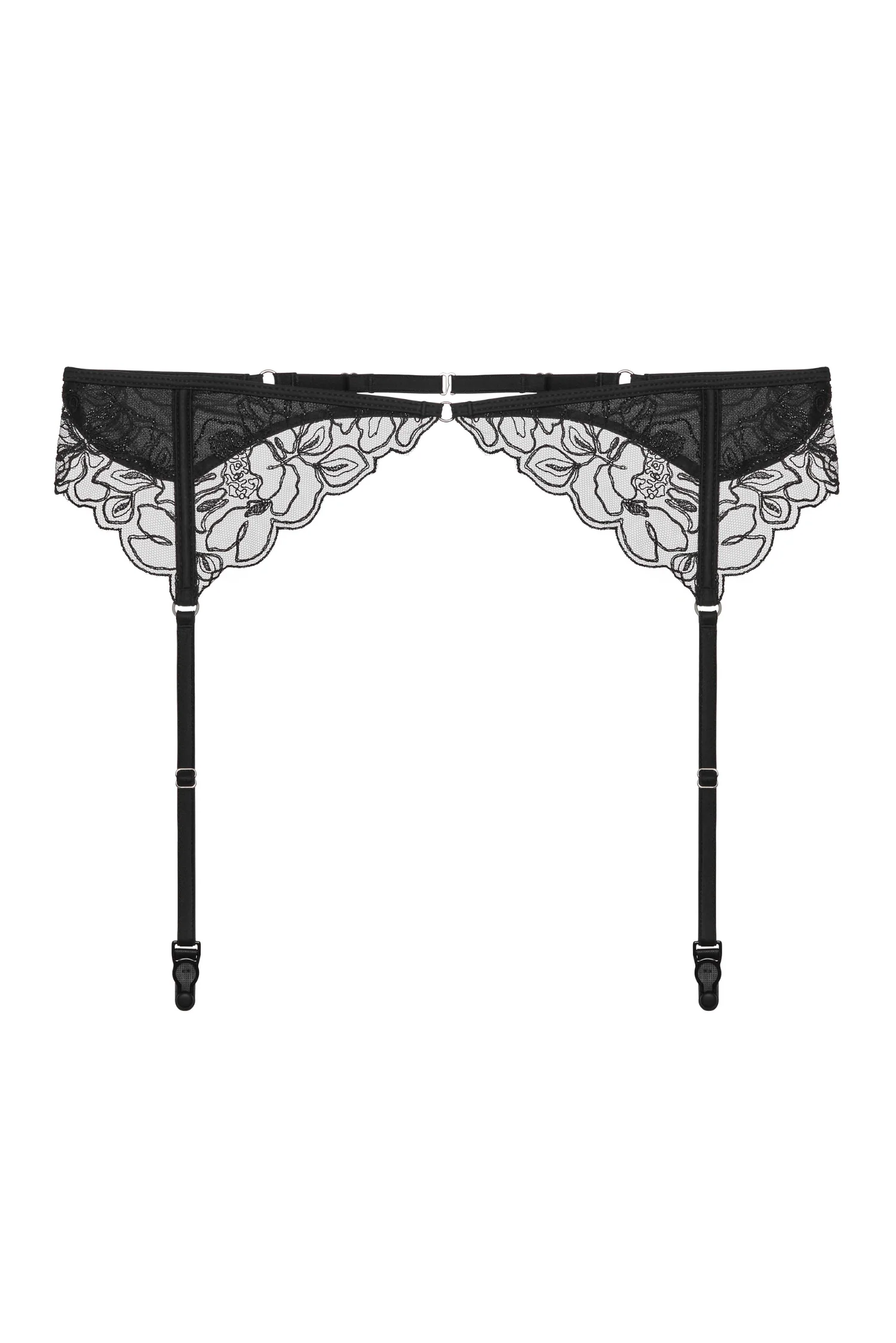 Rose Garter Belt
